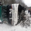 Автобус с севастопольскими студентами перевернулся в Карелии