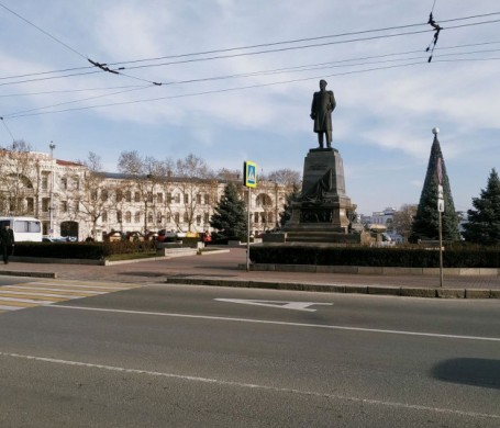 В Севастополе реконструируют площадь и проспект Нахимова