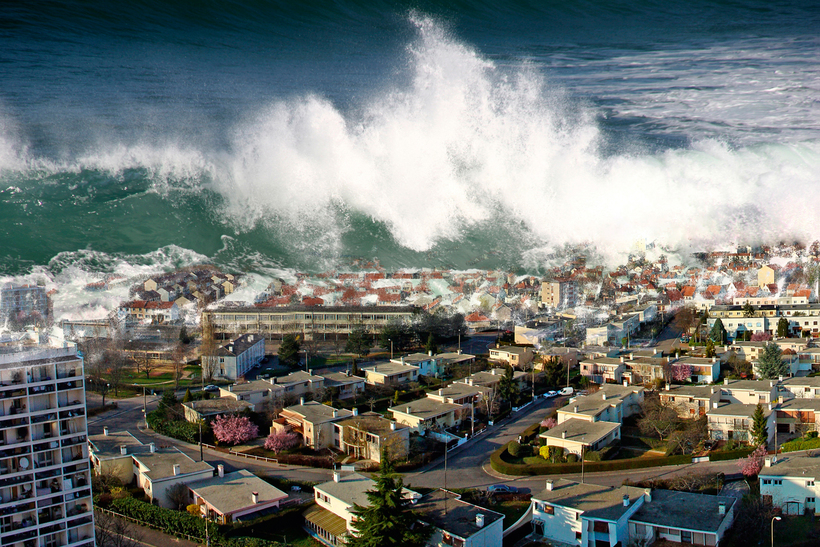 Новую Зеландию чуть не смыло цунами